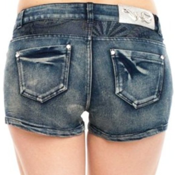 Denim Shorts - Picture 3 of 4